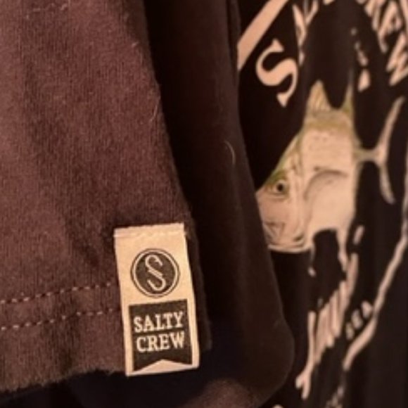 Salty Crew Black Tee - Picture 3 of 6